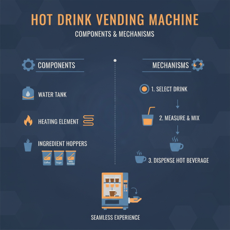 What is a hot drink vending machine and how does it work?