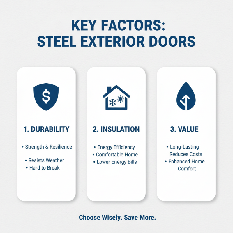 Top Tips for Choosing Steel Exterior Doors for Your Home?