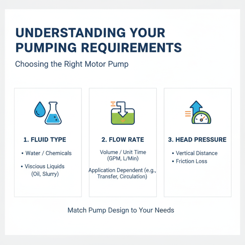How to Choose the Right Motor Pump for Your Needs?