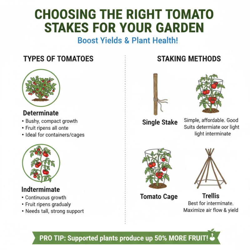China Best Tomato Stakes for Your Garden Essentials?