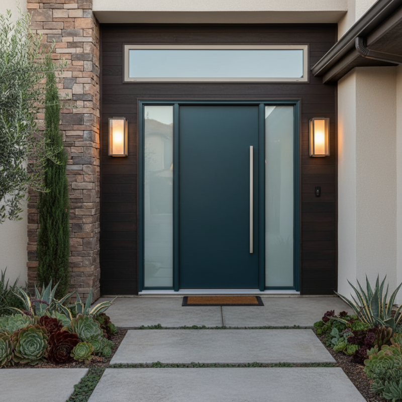 Top 10 Front Entrance Doors That Enhance Your Home's Curb Appeal?