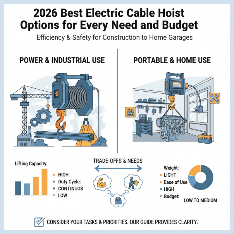 2026 Best Electric Cable Hoist Options for Every Need and Budget
