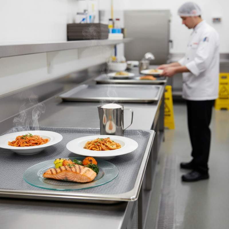 Best Anti Slip Tray Liner Options for Safe Food Handling?