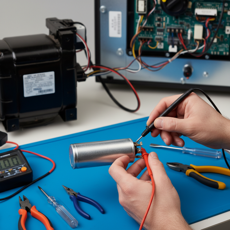 How to Diagnose and Replace a Refrigerator Capacitor?