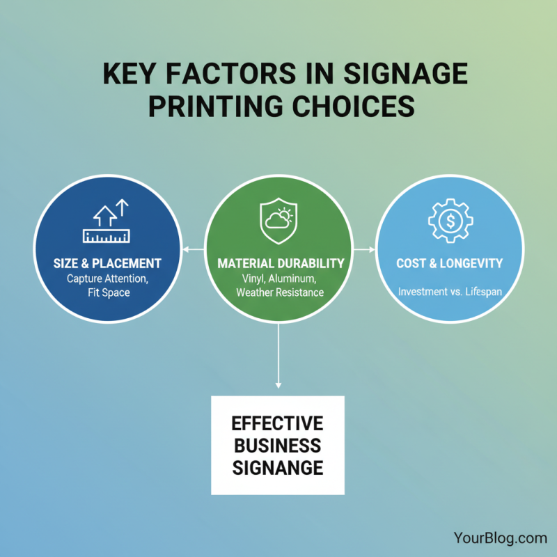 2026 Best Signage Printing Options for Your Business Growth
