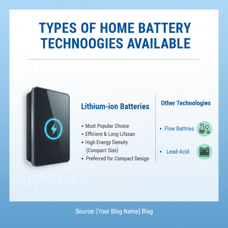 How to Choose the Best Home Battery Storage System?