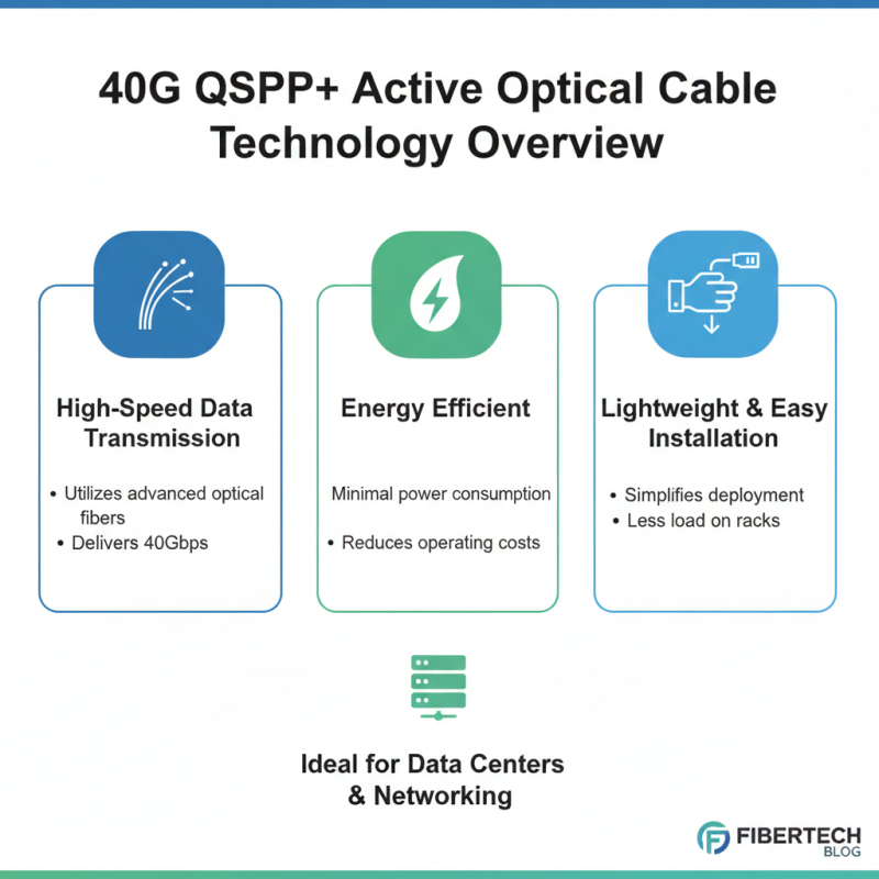 Top 10 Benefits of 40G QSFP+ Active Optical Cable for Buyers?