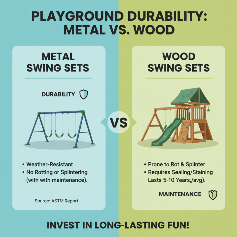 Why Choose a Metal Swing Set for Your Backyard Play Area?