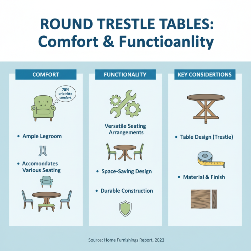 2026 How to Choose the Perfect Round Trestle Table for Your Home?