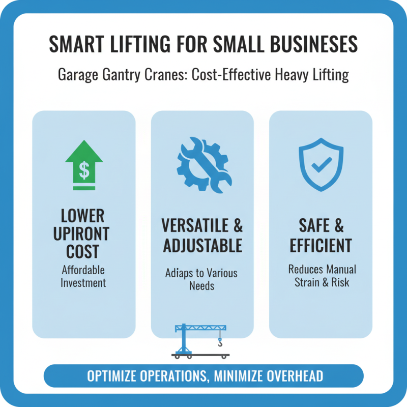 Top 10 Benefits of Using Garage Gantry Crane for Heavy Lifting?