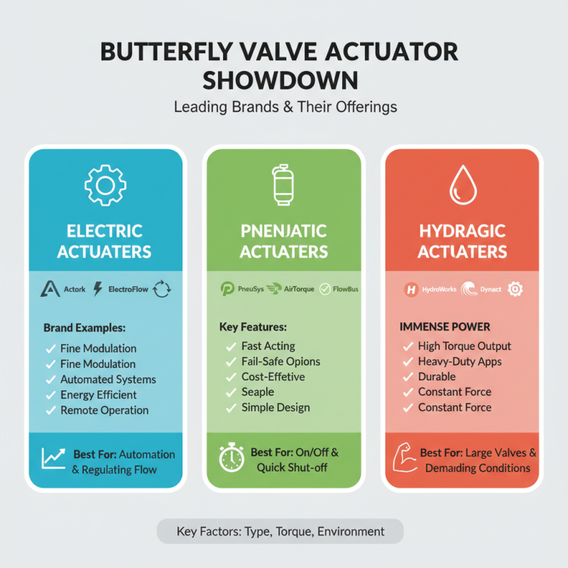 Top Butterfly Valve Actuator Options for Global Buyers?