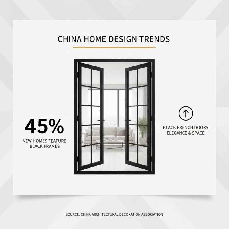 China Top Black French Doors Trends and Styles for Modern Homes?