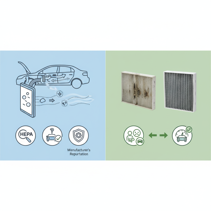 2026 How to Choose the Right Auto Engine Parts Cabin Air Filter?