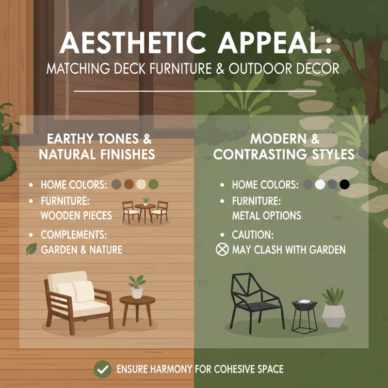 How to Choose the Best Deck Furniture for Your Outdoor Space?