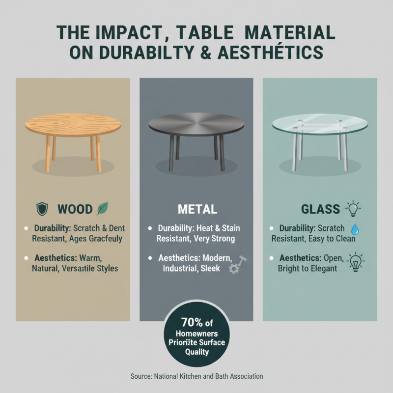 Top Tips for Choosing the Perfect Round Kitchen Table