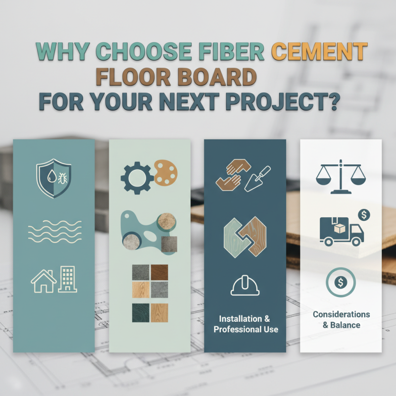 Why Choose Fiber Cement Floor Board for Your Next Project?