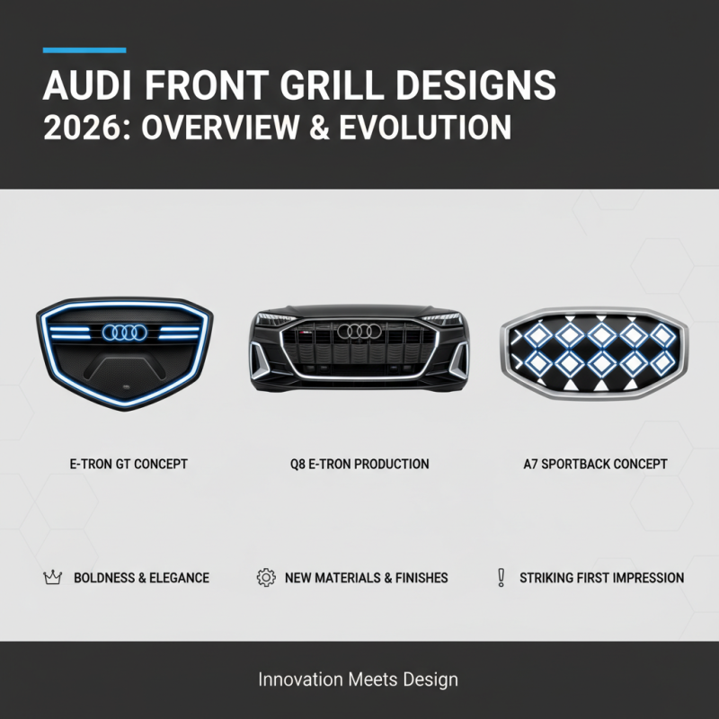 2026 Best Front Grill Audi Designs to Elevate Your Vehicle Style?