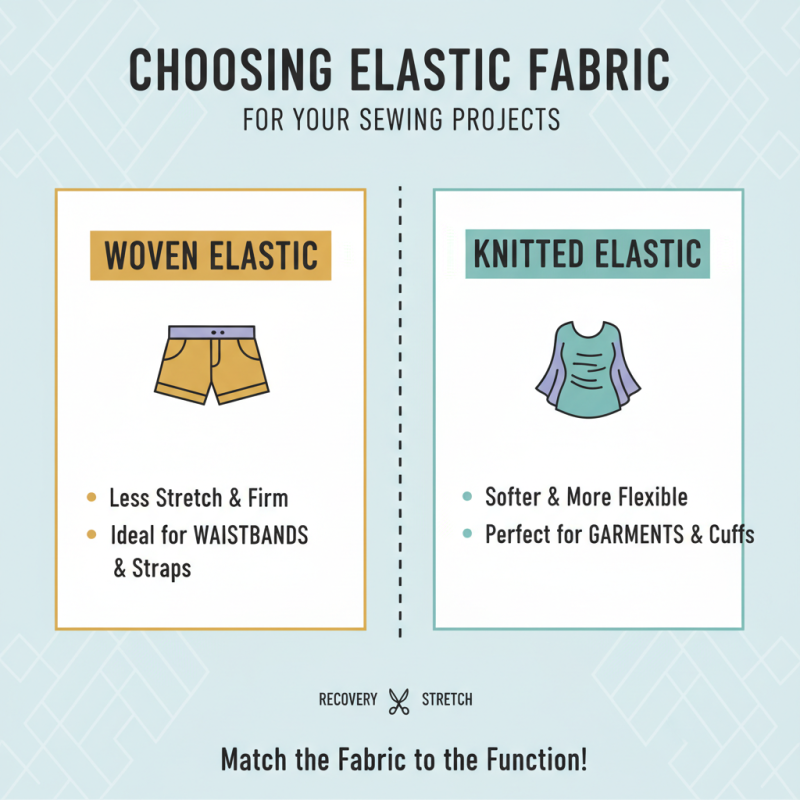 How to Use Elastic Fabric for Your Sewing Projects?