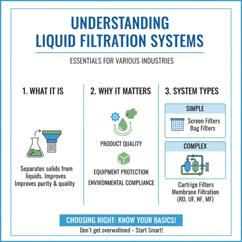 How to Choose the Best Liquid Filtration Systems for Your Needs?