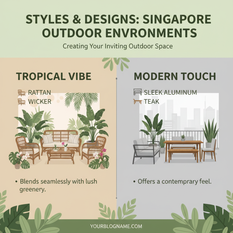 How to Choose the Best Outdoor Furniture in Singapore?