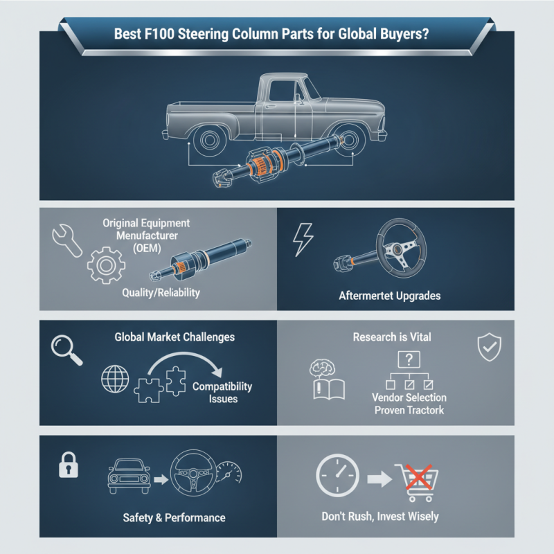 Best F100 Steering Column Parts for Global Buyers?