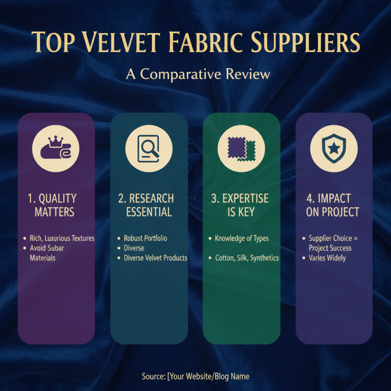 Best Velvet Fabric Suppliers for Your Next Project?