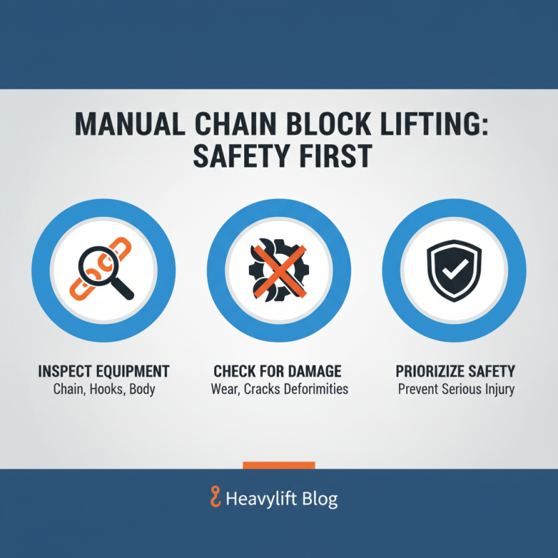 Best Manual Chain Blocks for Heavy Lifting Efficiency?
