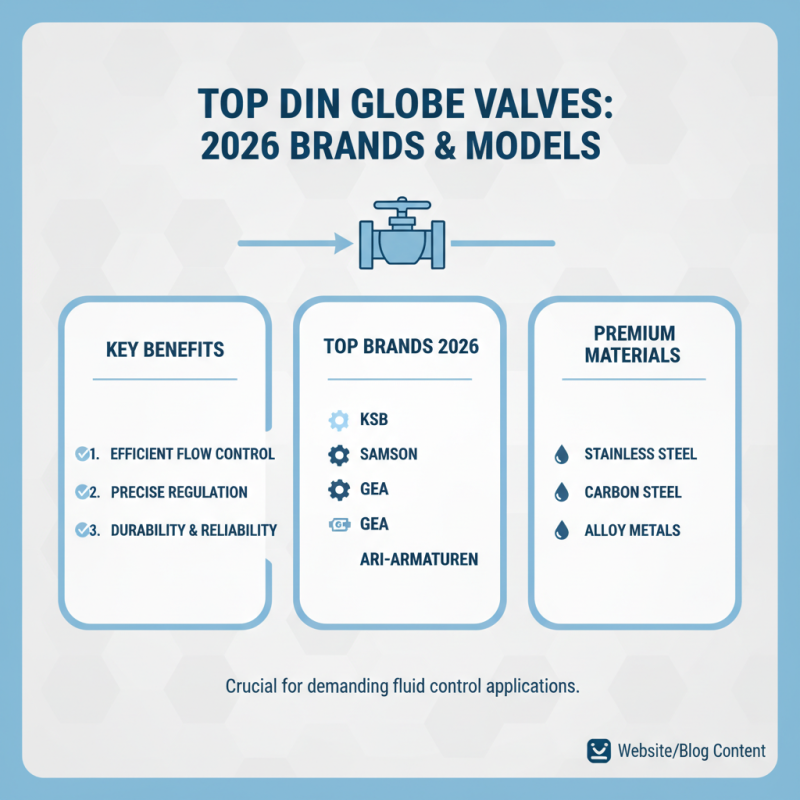 2026 Best Din Globe Valves for Efficient Flow Control Solutions?