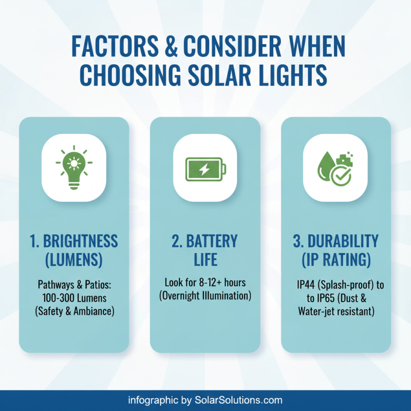 What is the Best Solar Powered Lights Outdoor for Your Needs?