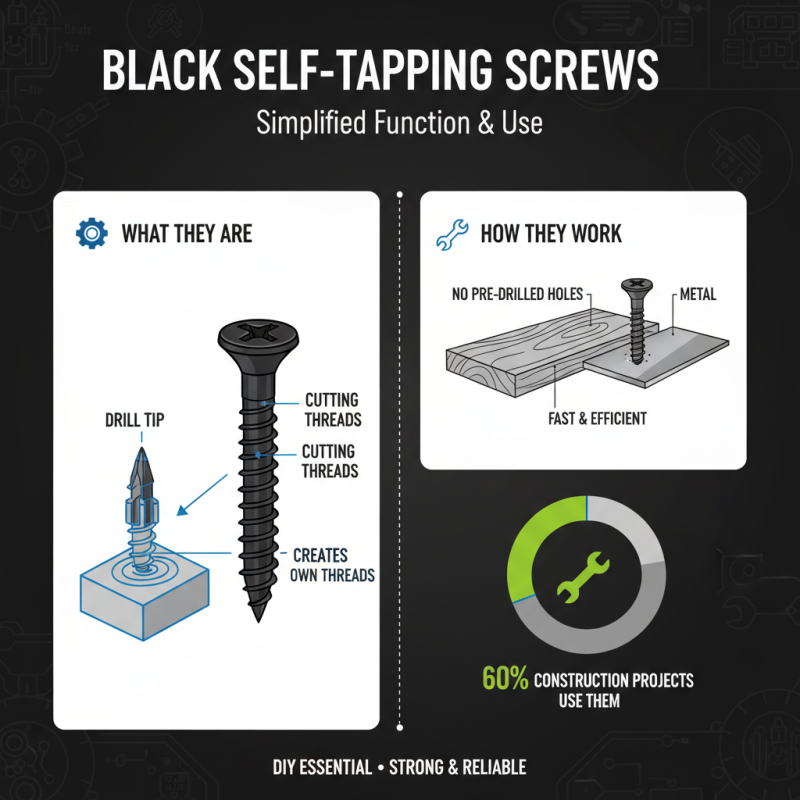 2026 Best Black Self Tapping Screws for All Your DIY Projects?