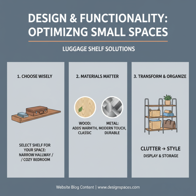 Essential Tips for Choosing the Right Luggage Shelf?