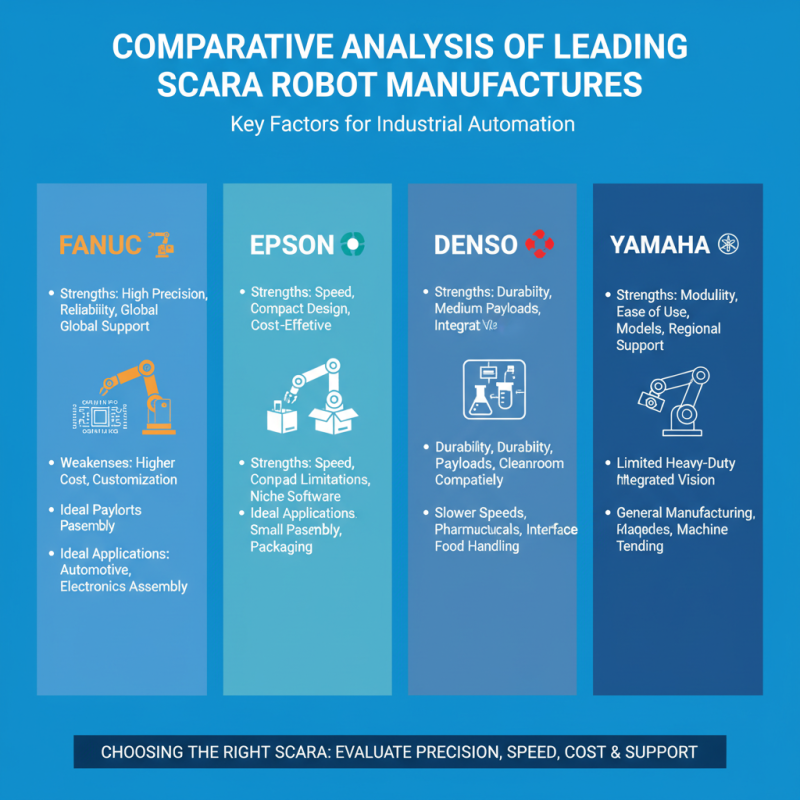2026 Best Scara Robot for Global Buyers Needs?