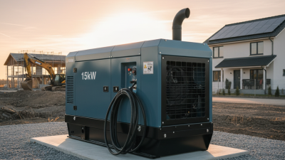 2026 Best 15kw Diesel Generator Options for Your Power Needs?