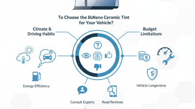 How to Choose the Best Nano Ceramic Tint for Your Vehicle?