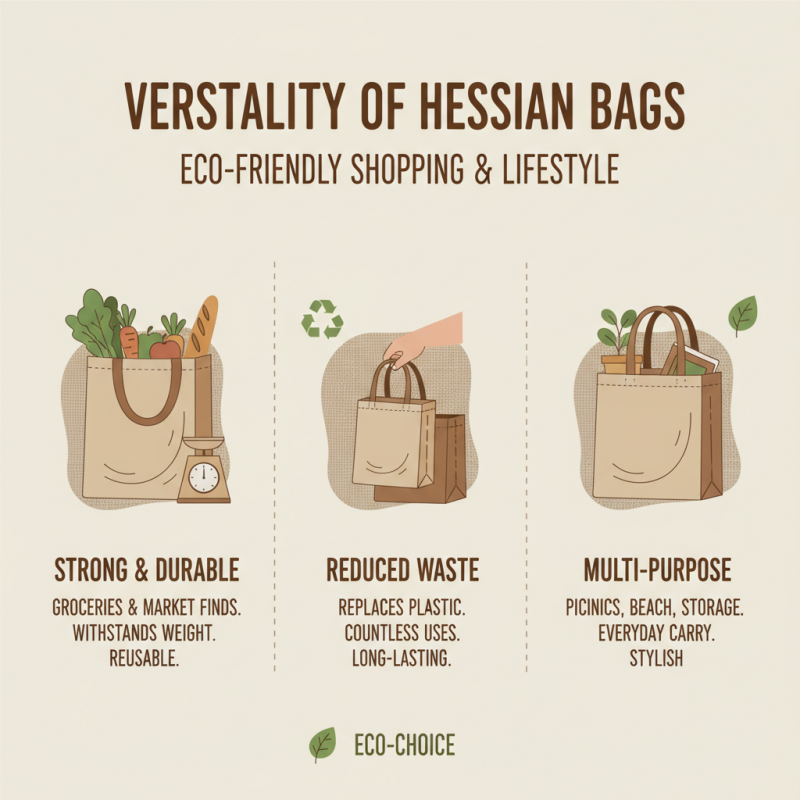 Top Benefits of Hessian Shopping Bags for Eco Friendly Buyers?