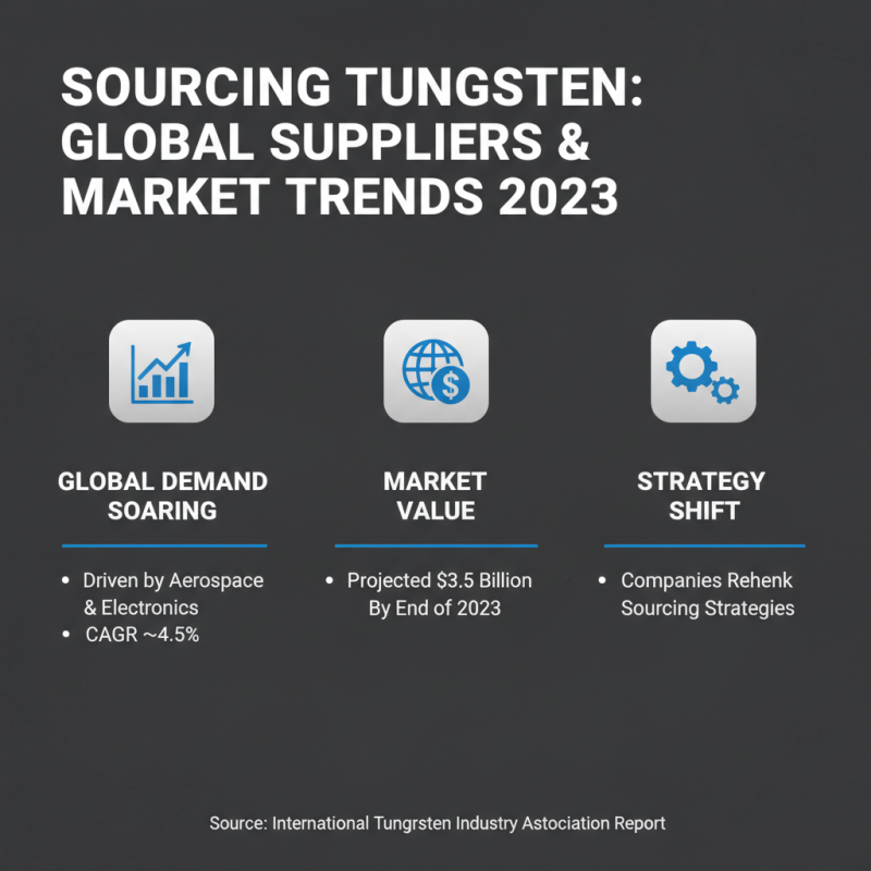 What is Drilling Tungsten and How to Source It?