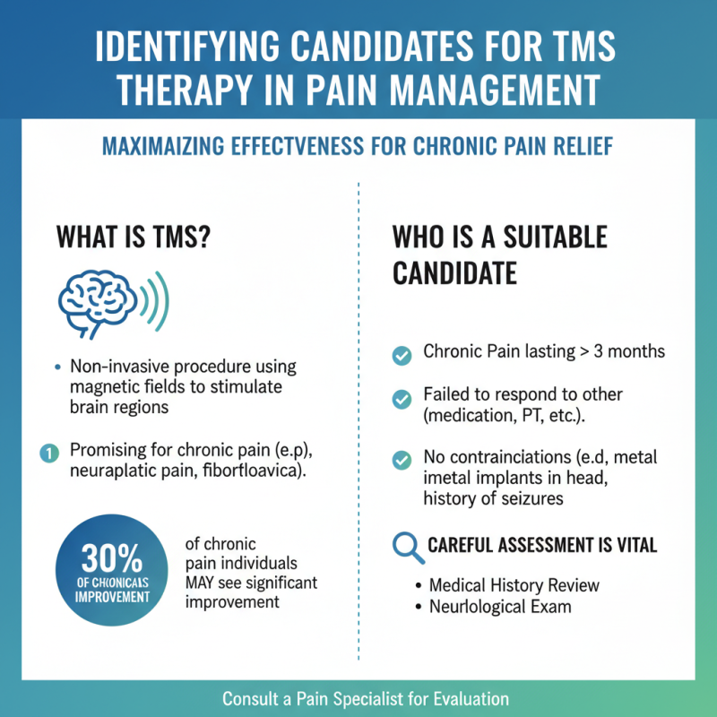 Tms Device Tips for Effective Pain Management Solutions?