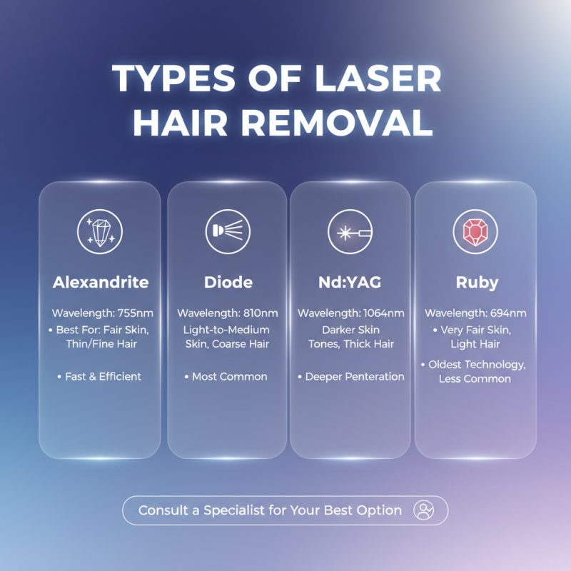 2026 Best Different Types of Laser Hair Removal Explained?
