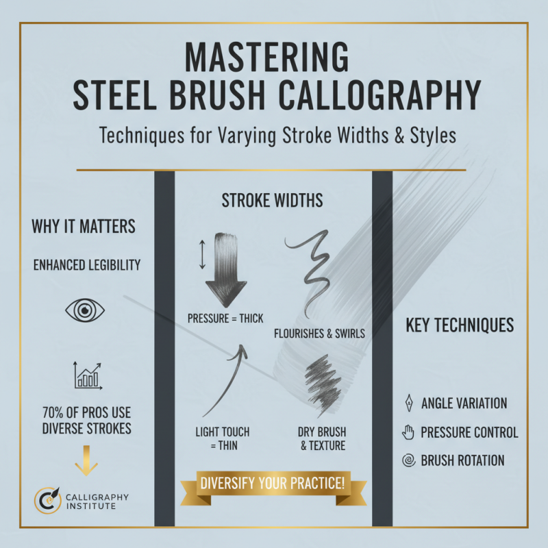 How to Master Steel Brush Calligraphy Techniques and Styles?