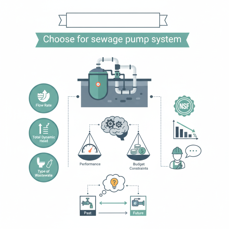 2026 How to Choose the Right Sewage Pump System for Your Needs?