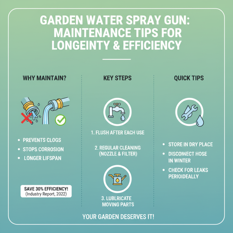 What is a Garden Water Spray Gun and How to Choose One?