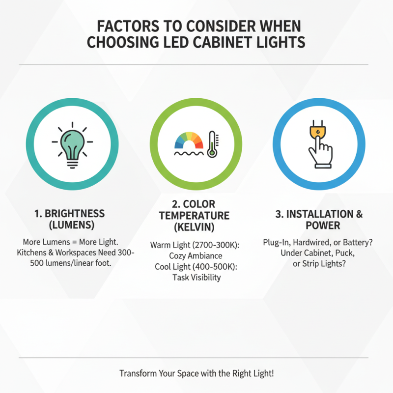 Best Led Cabinet Light Options for Your Home Lighting Needs?