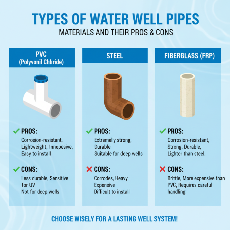 Why Choosing the Right Water Well Pipe is Essential for Your Project?