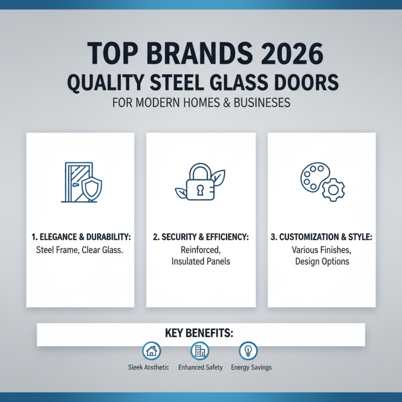 2026 Best Steel Glass Doors for Modern Homes and Businesses?