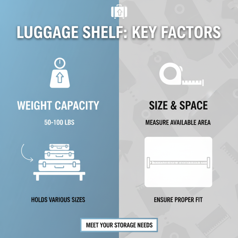 Essential Tips for Choosing the Right Luggage Shelf?