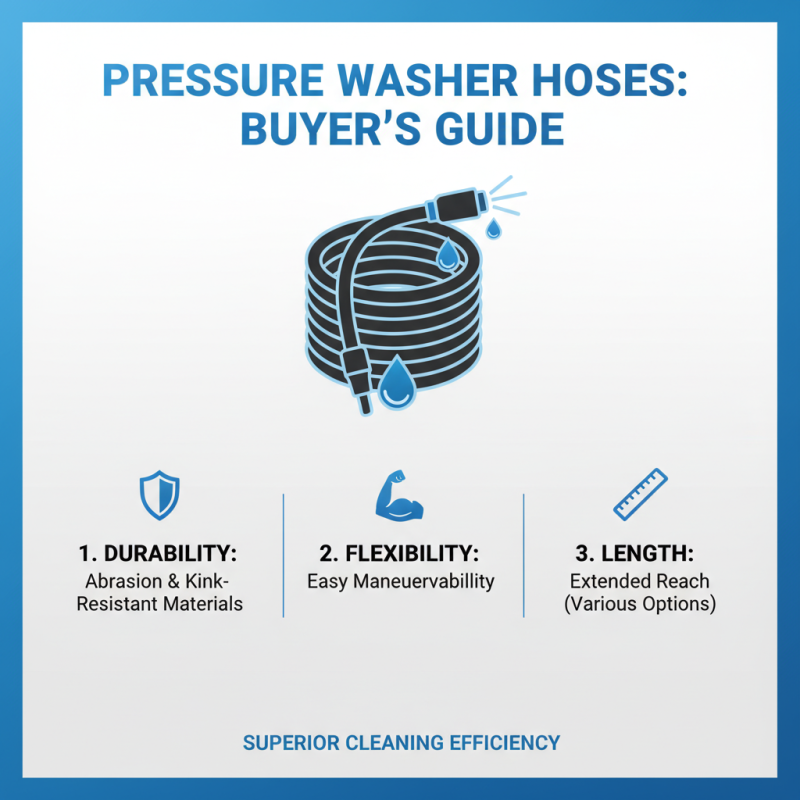Best Pressure Washer Hose Options for Efficient Cleaning?