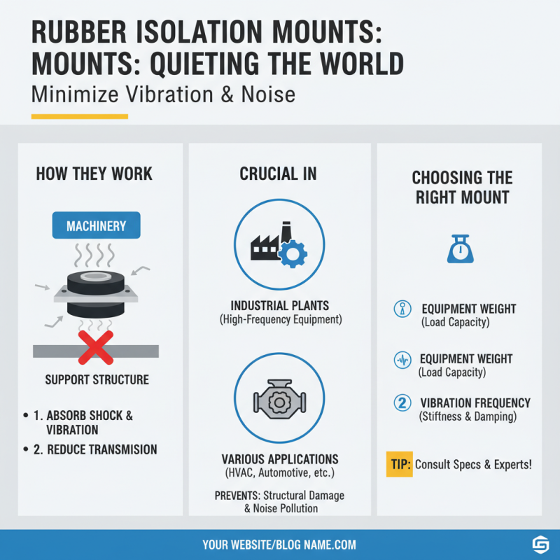 How to Choose the Right Rubber Isolation Mounts for Your Needs?