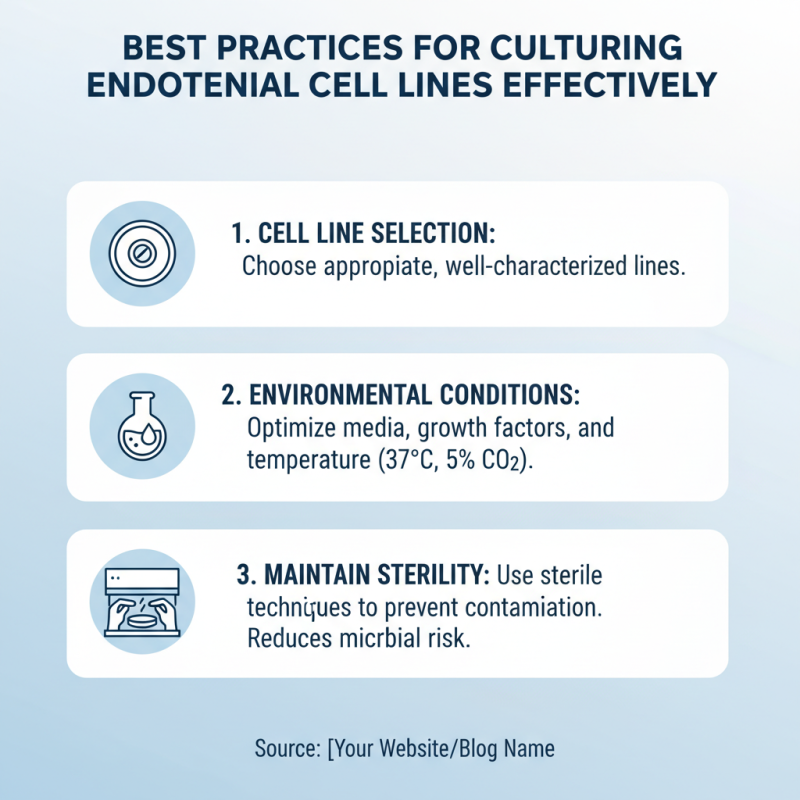 10 Essential Tips for Working with Endothelial Cell Lines