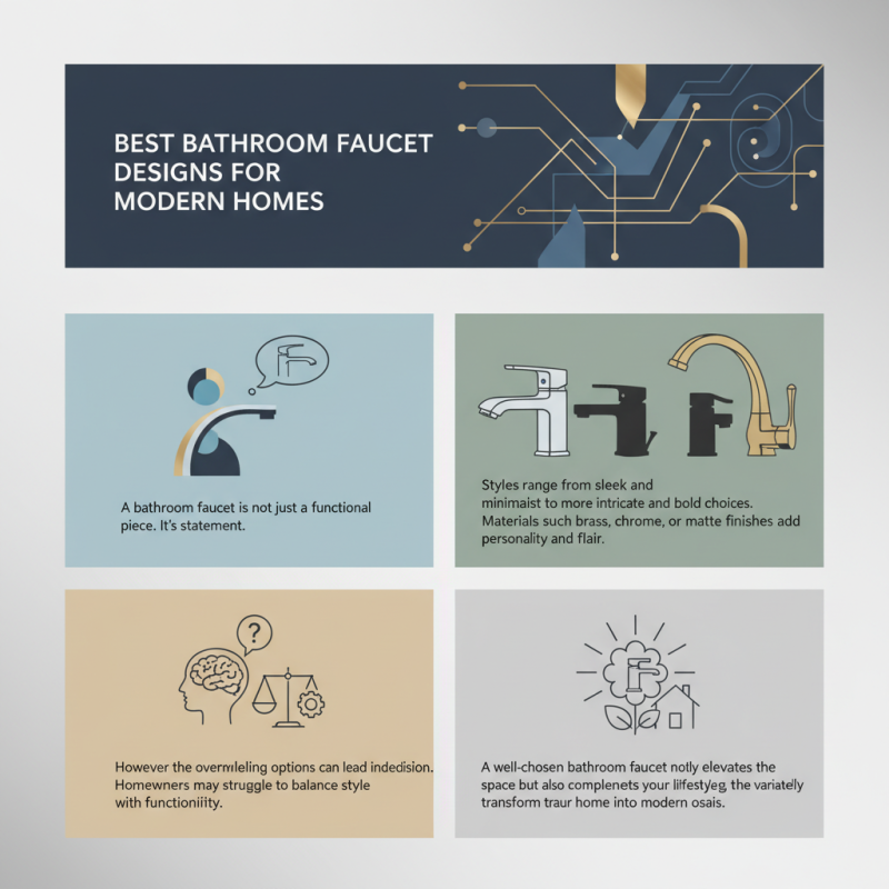 Best Bathroom Faucet Designs for Modern Homes?