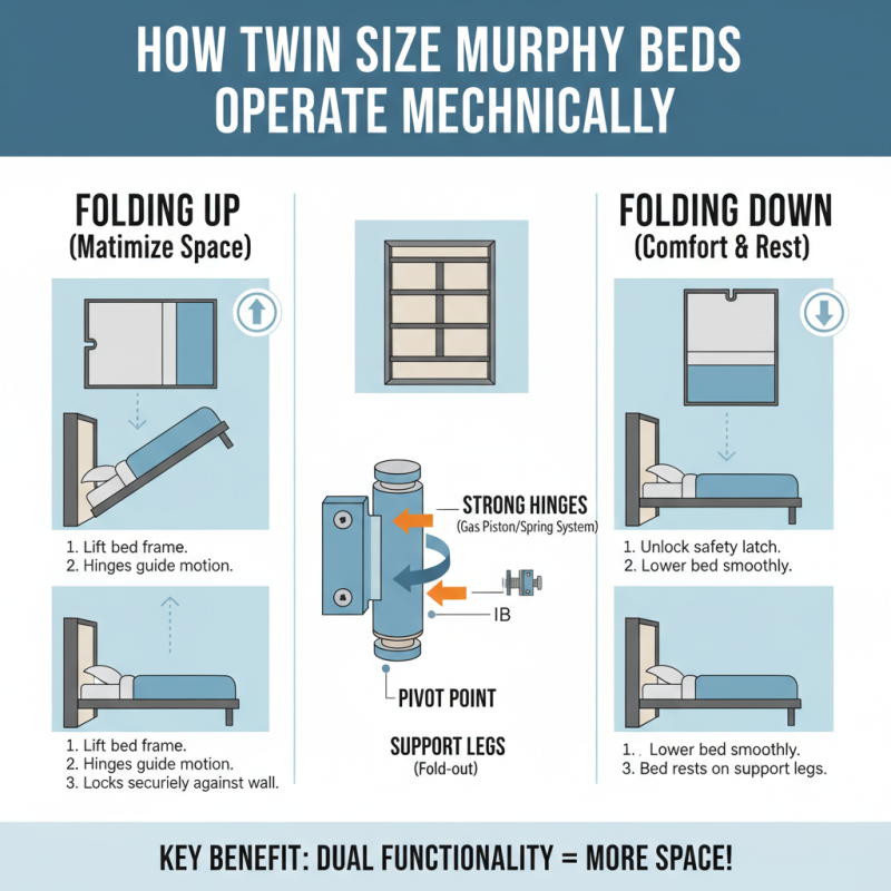 What is a Twin Size Murphy Bed and How Does It Work?